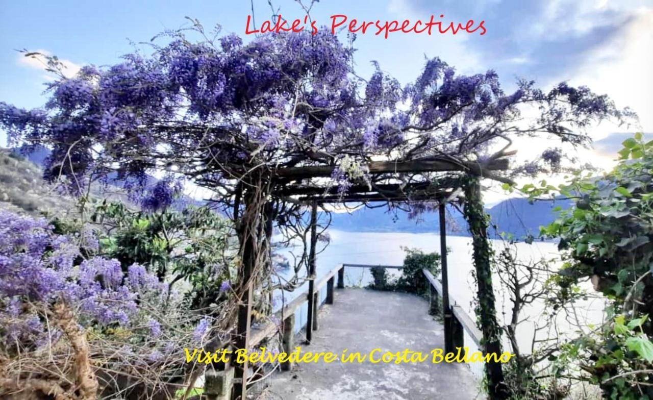 Belvedere In Costa - Lake View Bellano Exterior foto